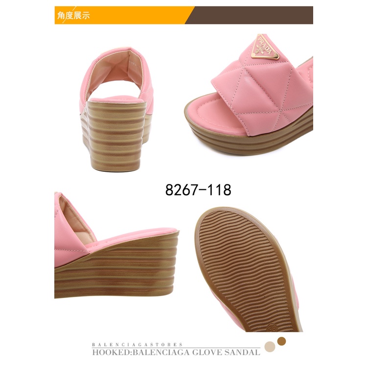 Wedges Platform Sandals #8267-118