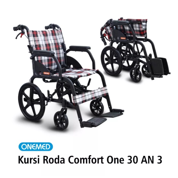 Kursi Roda Traveling Portable Comfort One 30 AN 3 | Wheelchair Onemed