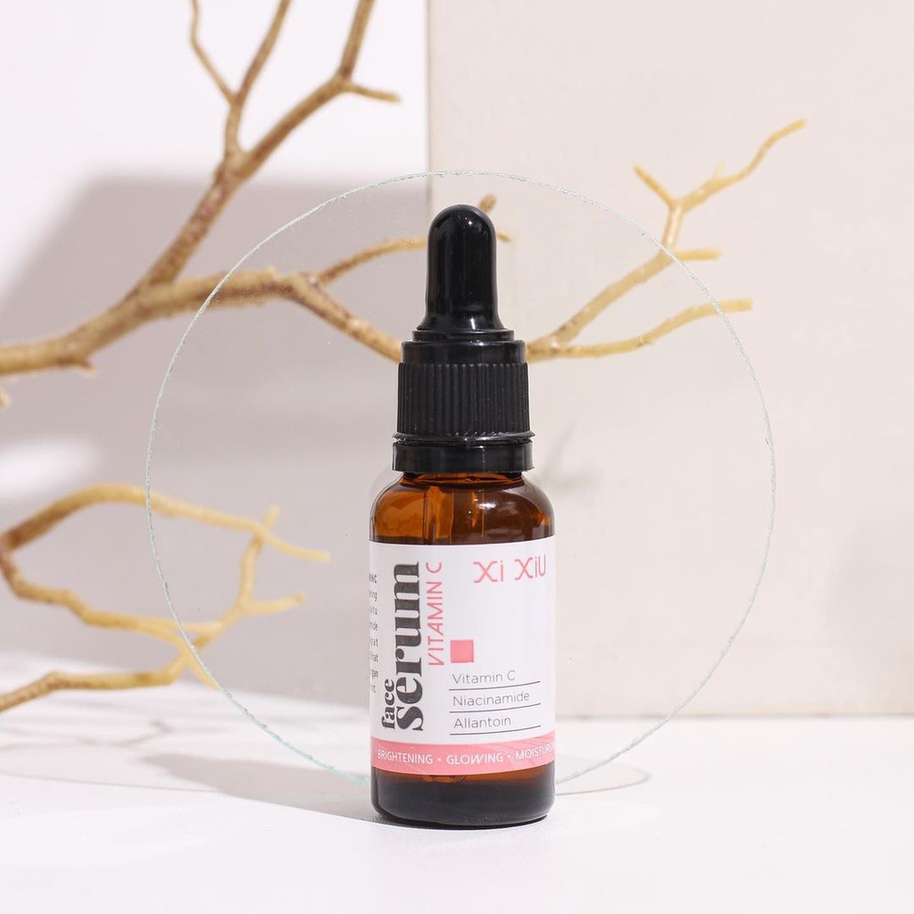 XI XIU Face Serum Vitamin C | Anti Acne | Whitening Gold 20 ml Vit C | XiXiu Serum I Xixiu Face Serum VITAMINKU