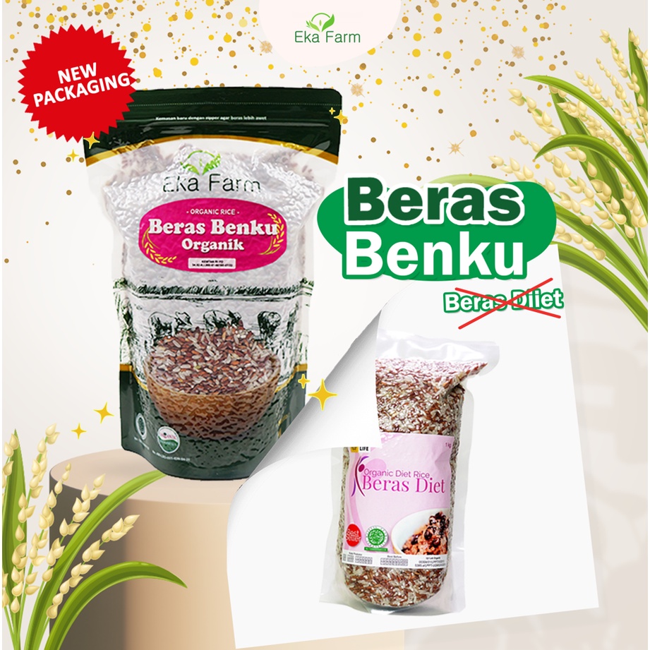 

Beras Diet Organik Vakum / Beras Benku