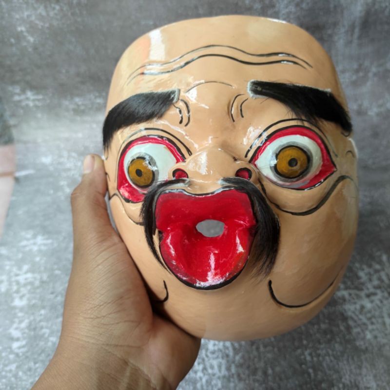 TOPENG KAYU LUCU/TOPENG BERSIYUL