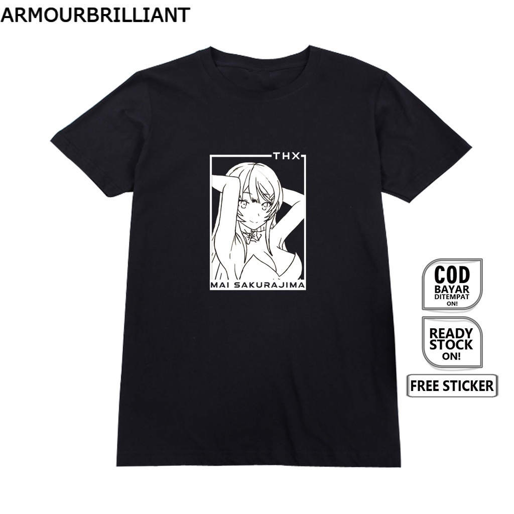 KAOS ANIME MANGA WAIFU SAKURAJIMA MAI SEISHUN BUTA YAROU KAEDE TOMOE KOGA RIO FUTABA NODOKA TM