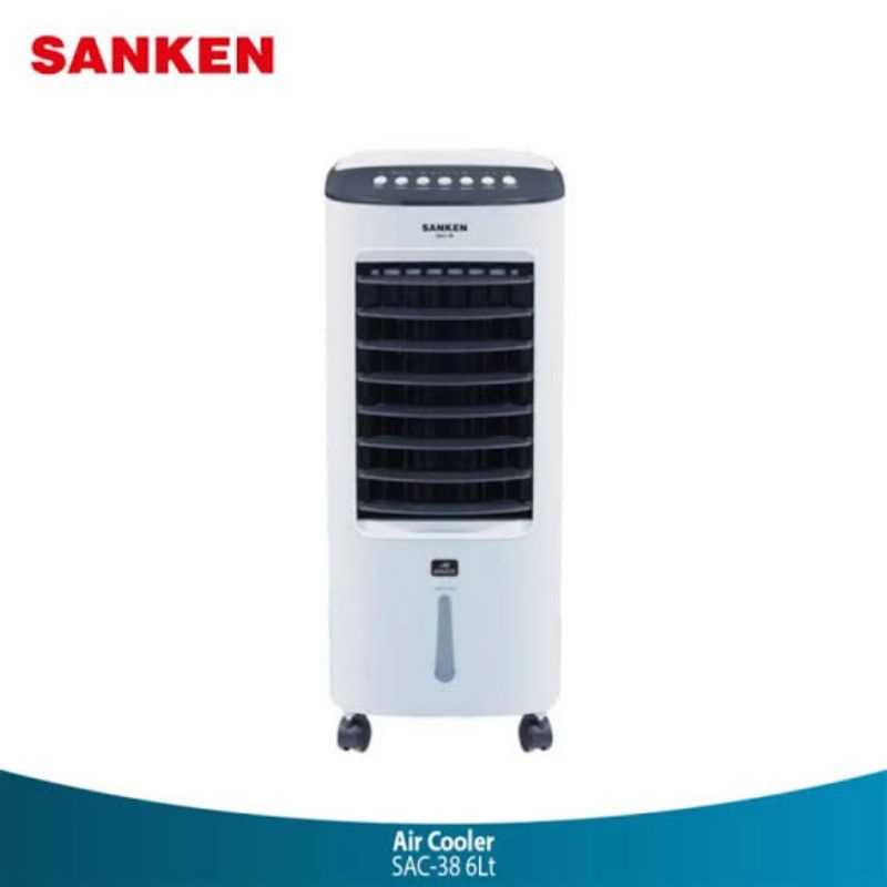 AIR COOLER SANKEN SAC 38 SAC38 ALAT MESIN MULTIFUNGSI PENDINGIN RUANGAN KIPAS ANGIN HUMIDIFIER ION A