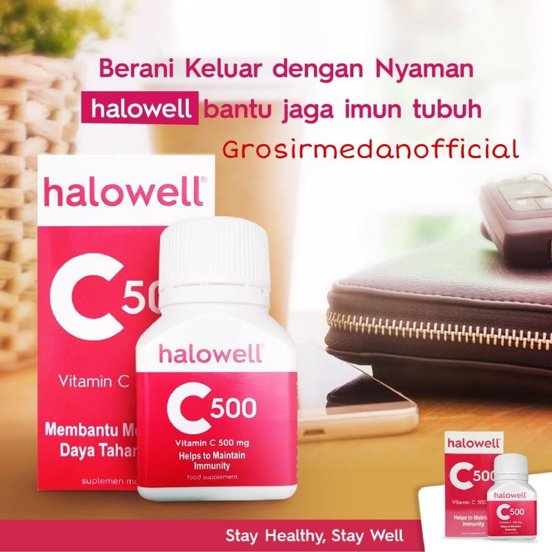 VITAMIN C 500 MG HALOWELL ISI 30 CAPSUL