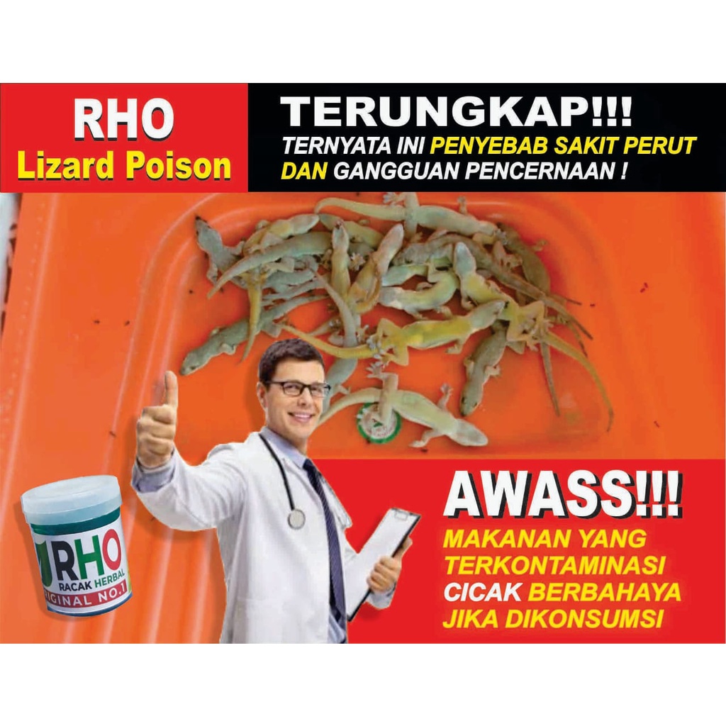 NEW RACUN CICAK RACAK HERBAL BISA UNTUK MEMBASMI CICAK TOKEK DAN KECOA TERBUKTI AMPUH OBAT CECAK RHO