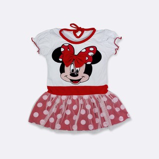 Dress Bayi  SALE EDENA Local  Brand  motif Micky Mouse 