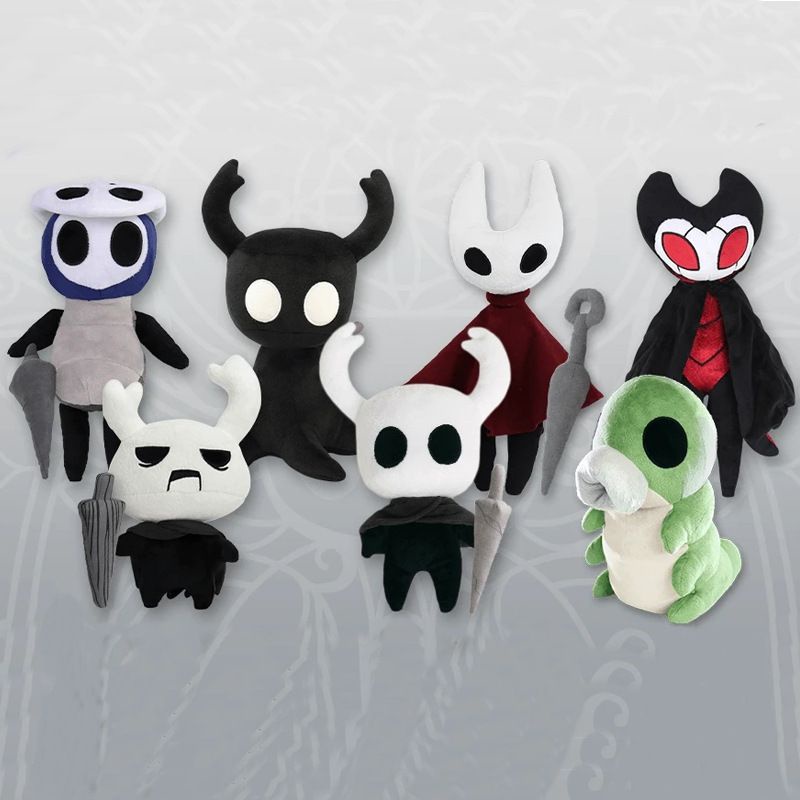 Knight Hollow 11 '''Mainan Mainan Mewah Angry Zote Black Ghost Boneka Boneka Hadiah