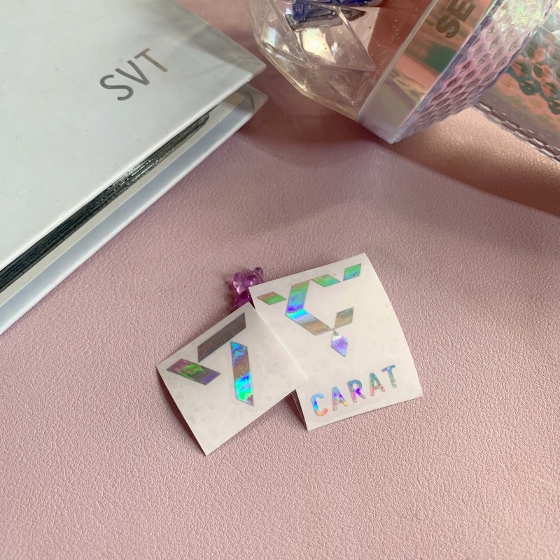 Seventeen Carat New Logo Sticker Hologram