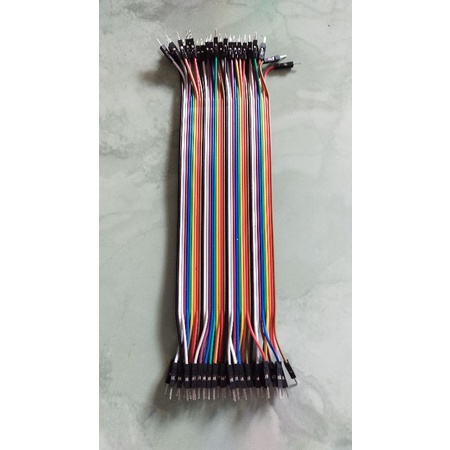 kabel jemper Lanang ke Lanang panjang 20cm#harga perbiji