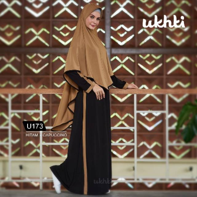 Gamis jersey premium ukhti U173