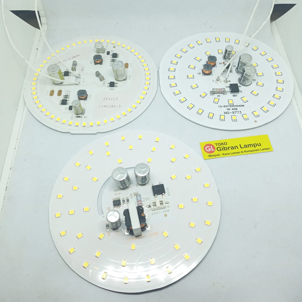 PCB Mata Lampu LED 40w Tanpa Driver - Mata LED AC Langsung 220V (BM)