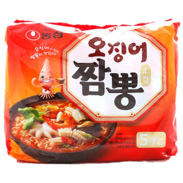 

#HANDCARRY Nongshim Champong 124g X 5s - UFOHCR2244
