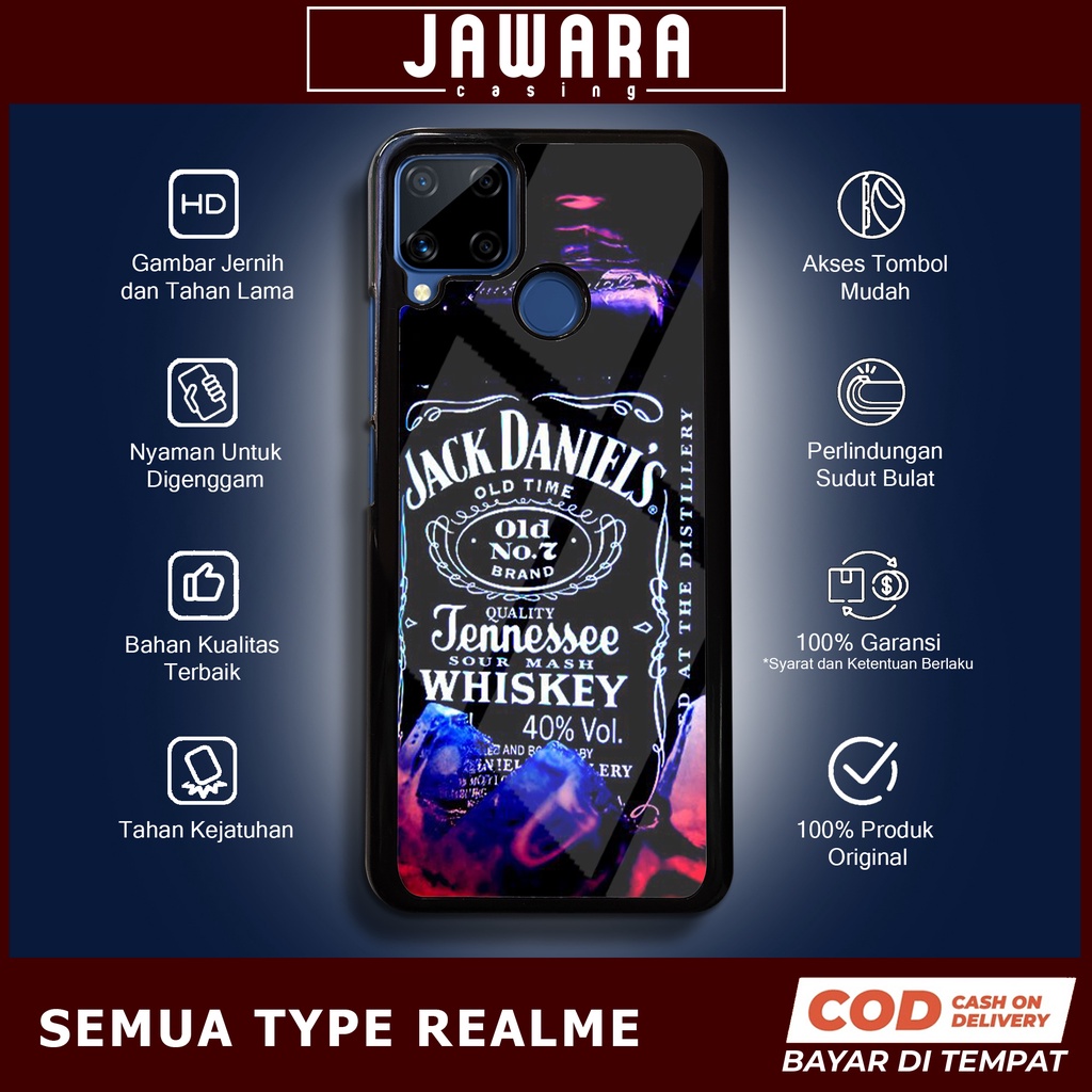 Case Realme C15 Casing Hp Realme C15 Premium Glossy Jawara Casing [JD01] Kesing Hp Aesthetic Casing 