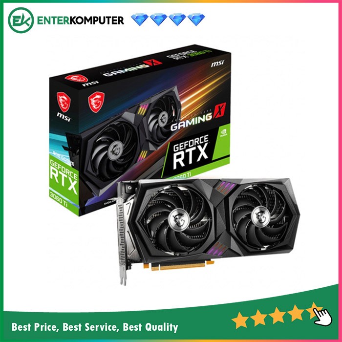 MSI GeForce RTX 3060 Ti 8GB GDDR6 - Gaming X-LHR