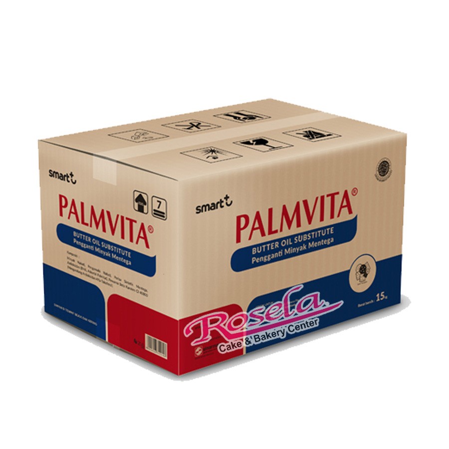 

PALMVITA Minyak Padat / Deep Frying Fat Kemasan Dus 15 Kg