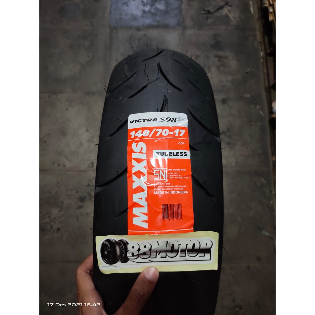 Ban Maxxis Victra 140/70-17 Tubeless, OFFLINE LEBIH MURAH