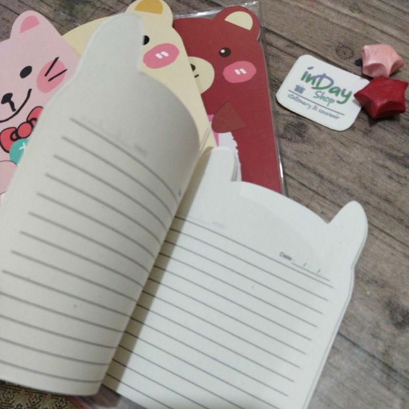 Notebook Karakter Kecil | INDAY SHOP