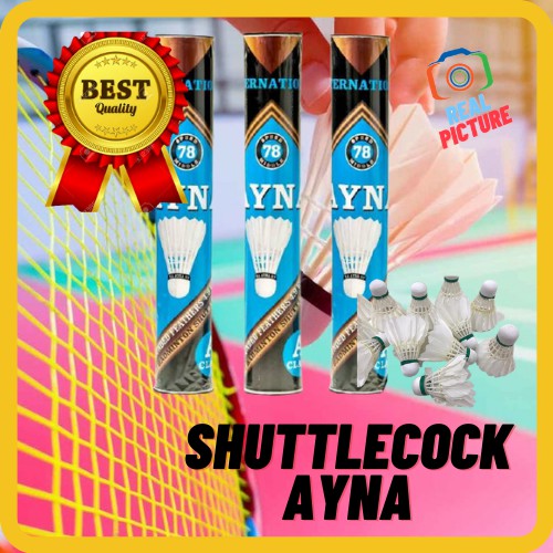 Shuttlecock/Kok 1 Slop Isi 12pcs Biru & Hitam Murah