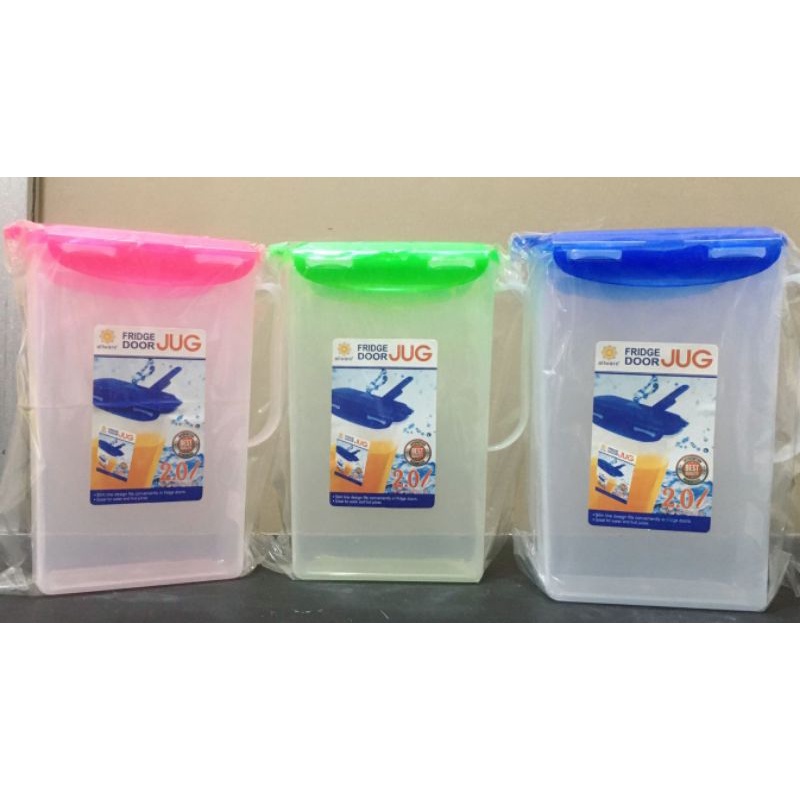 waterjug/eskan/tempat air minum kotak 2 ltr