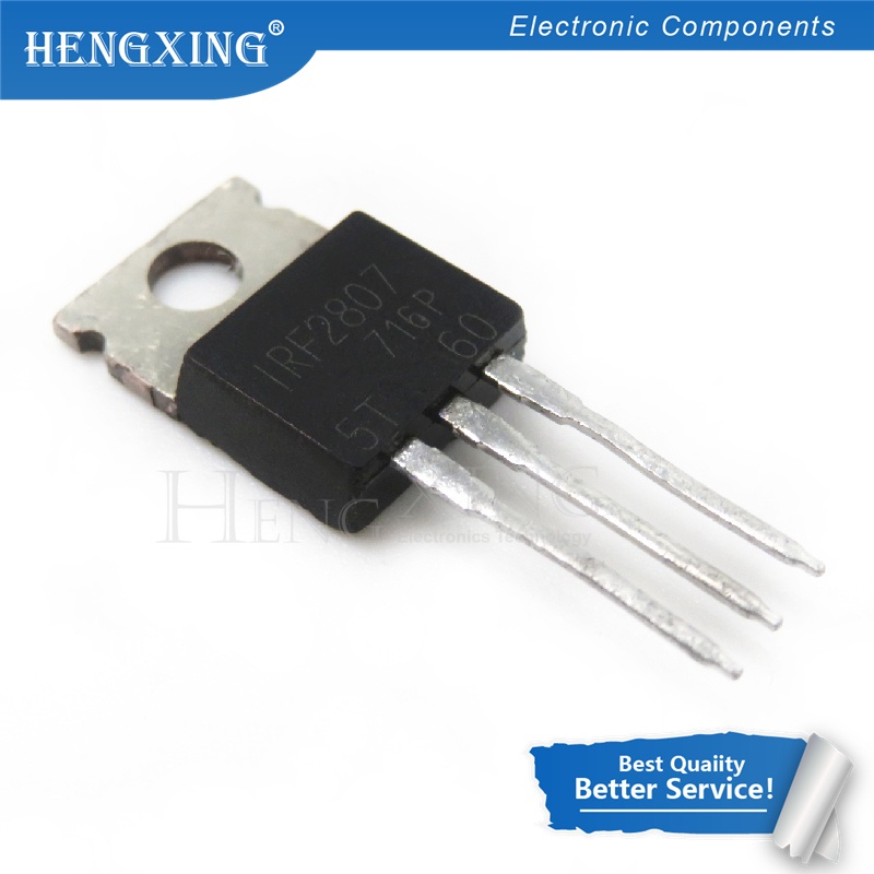 100pcs Ic IRF2807Z 75V 75A 170W TO220