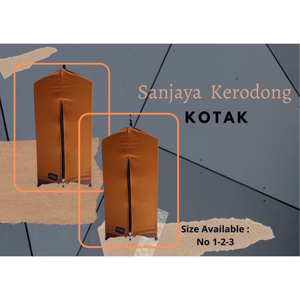 KERODONG BURUNG KOTAK KRODONG SANGKAR KOTAK MERK SANJAYA NO 1,2,3