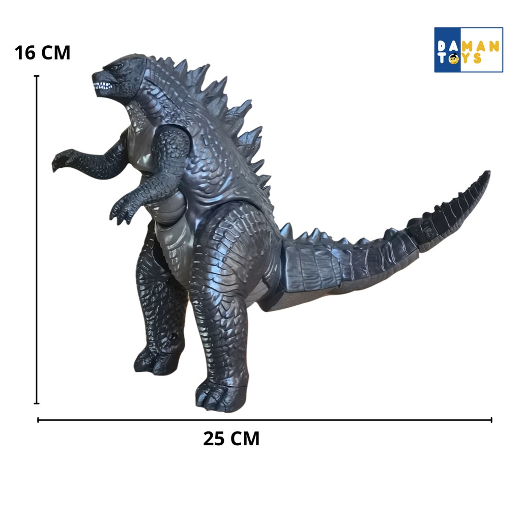 Godzilla 2014 Tail Strike Attack Godzila Smash Strike Figure King of Monster Kaiju Mainan anak laki