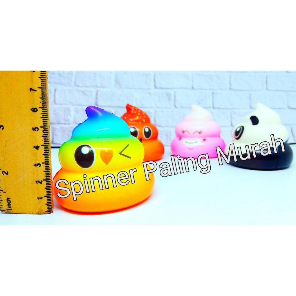 Squishy Jumbo Super Slow Emoji Pup Eek Squishy Emoji Pup Eek Besar