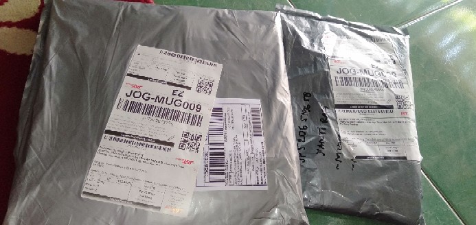 Pabrik Batik Jumbo Hrb026 Kenongo Kemeja Batik Pria Pendek Pekalongan Padi M L Xl Sogan Tulis Halus.