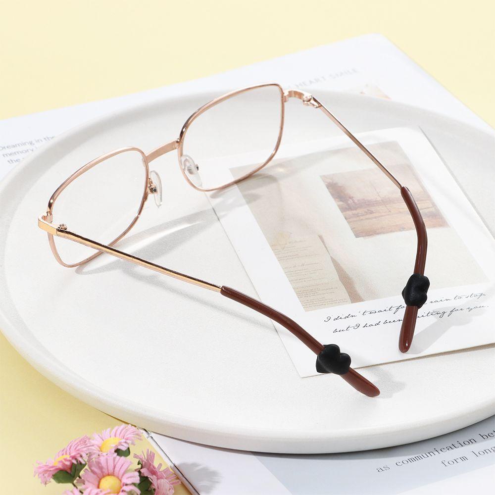 Lily 1pasang Ear Hook Anti Slip Grip Temple Tip Holder Kacamata Mata Aksesoris Kacamata