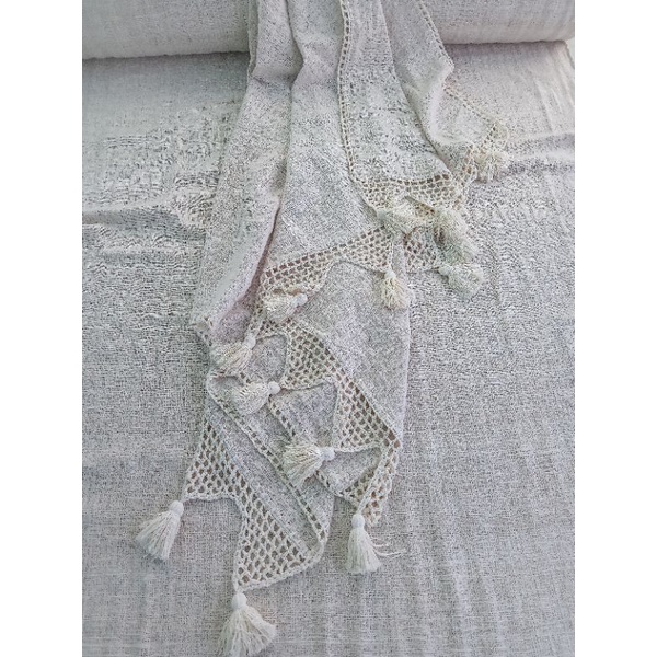 selimut kain tumanggal mix rajut