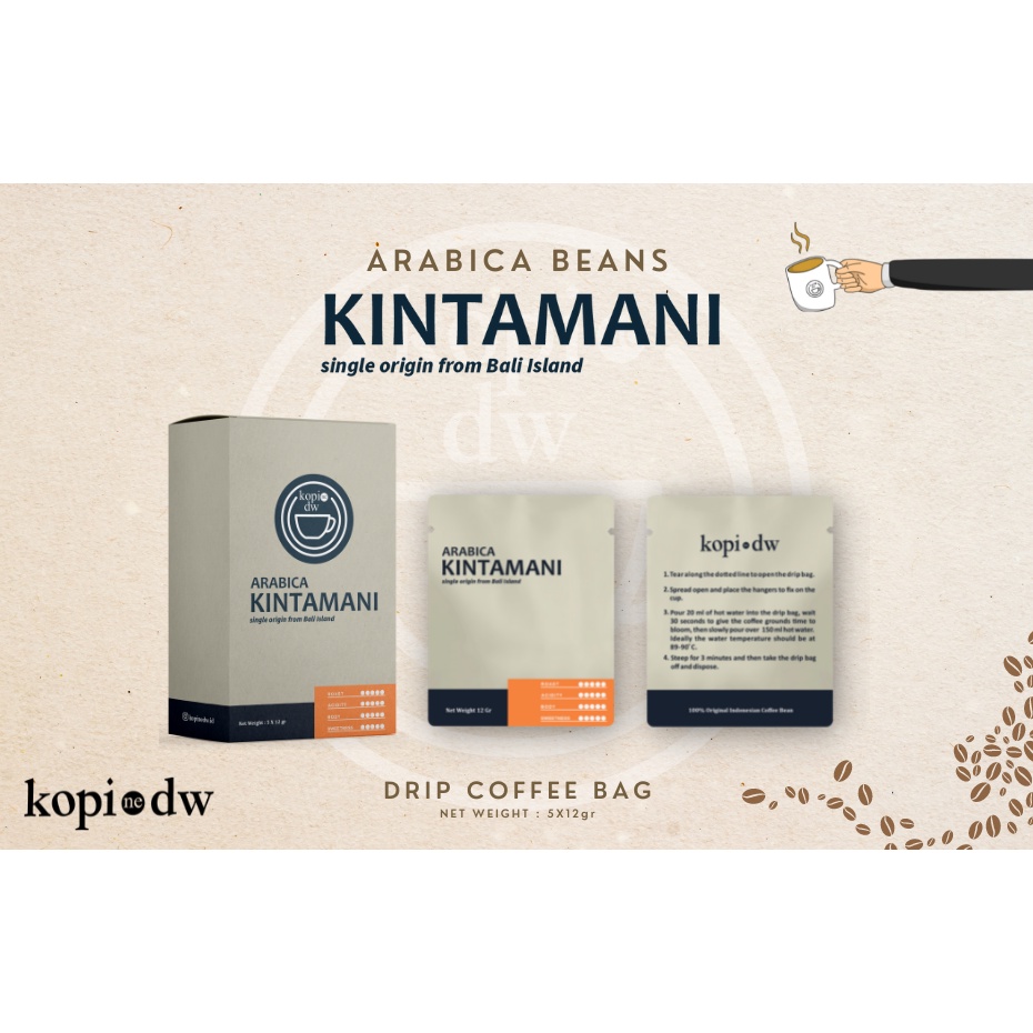 

Kopi Arabika Kintamani Drip By KopineDW