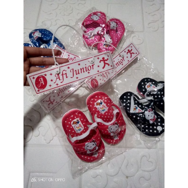 [0-2th] SANDAL BABY BUNYI POLKADOT / SANDAL PREWALKER BAYI PEREMPUAN / SANDAL PREWALKER BUNYI CITCIT