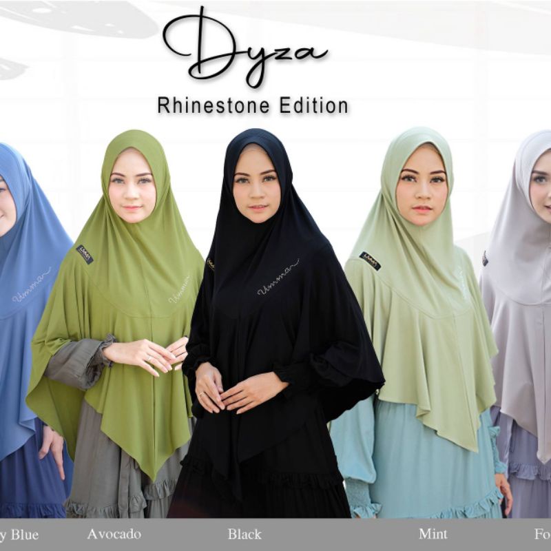 bergo dyza rhinestone/bergo umma/bergo Jersey