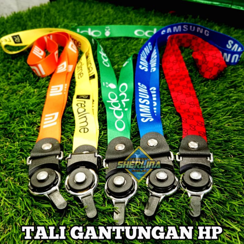 Tali Gantungan Handpone Kalung Leher Serbaguna/ Tali HP Vivo Oppo Realme Champion