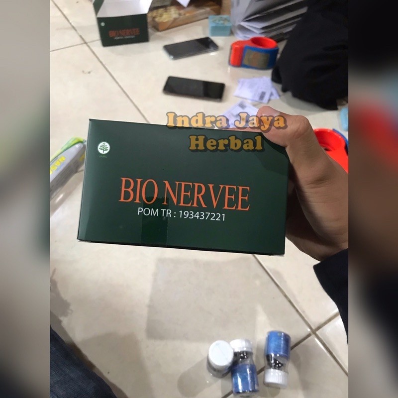 Bio Nerve | Bio Nervee Energy Boost Up | 1 Box isi 6 Botol - Bpom original 100%