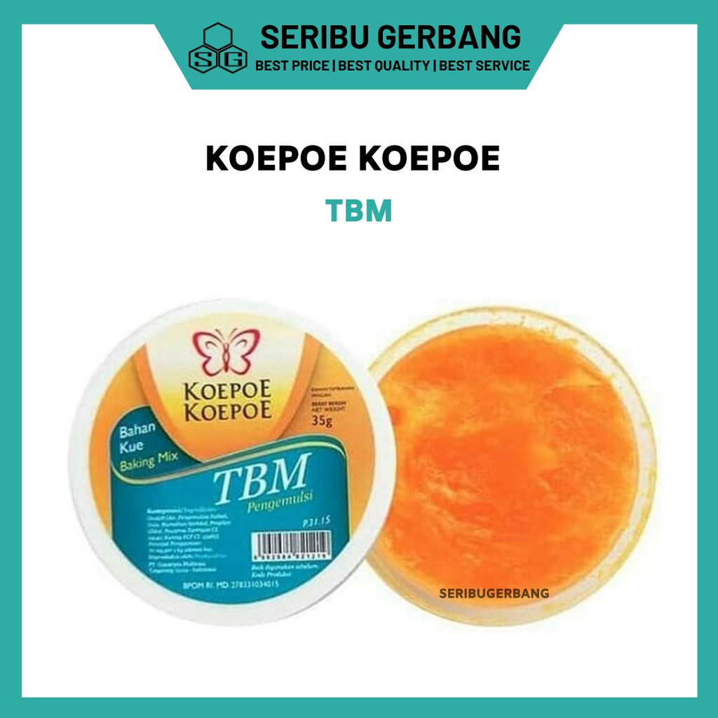 

TBM KOEPOE PENGEMULSI PENGEMBANG KUE EMULSIFIER KUPU 35GR