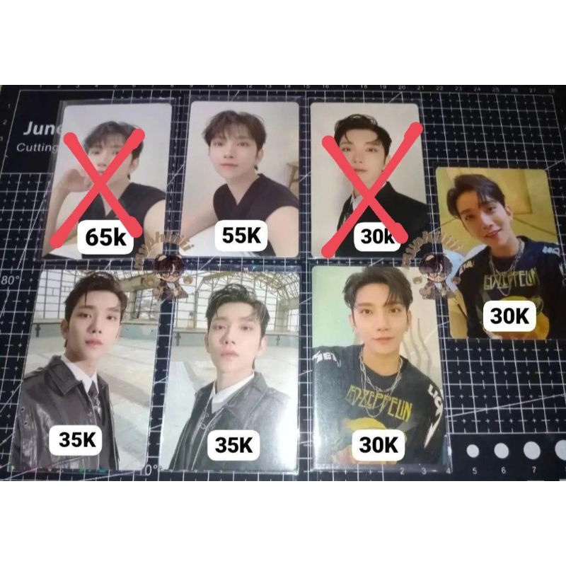 PC Photocard joshua op1 op3 carat ver. attacca