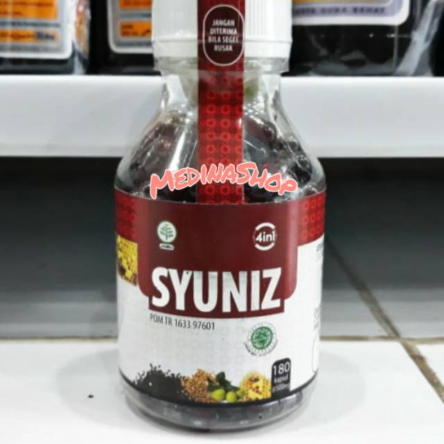 Kapsul Syuniz 4 In 1 Habbatusauda Hulbah Minyak Zaitun Propolis