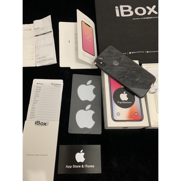 KREDIT HP - IPHONE X 64GB / 256GB - IBOX ORIGINAL - LIKE NEW - FULLSET-1