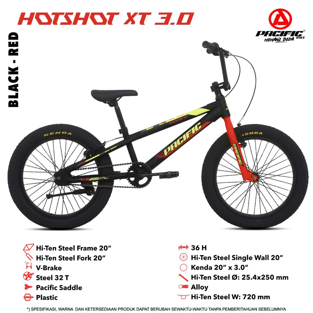 Sepeda BMX 20 Pacific Hot Shot XT 3.0