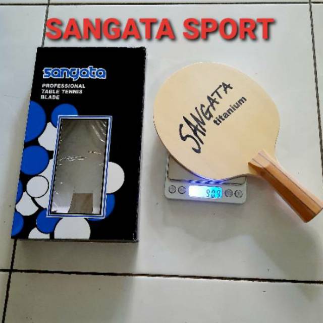 BED BLADE BET TENIS MEJA SANGATA TITANIUM dijamin tidak getar RAPI HALUS
