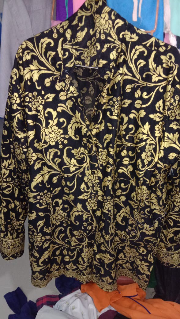 Kemeja Batik Motif Bakung Emas