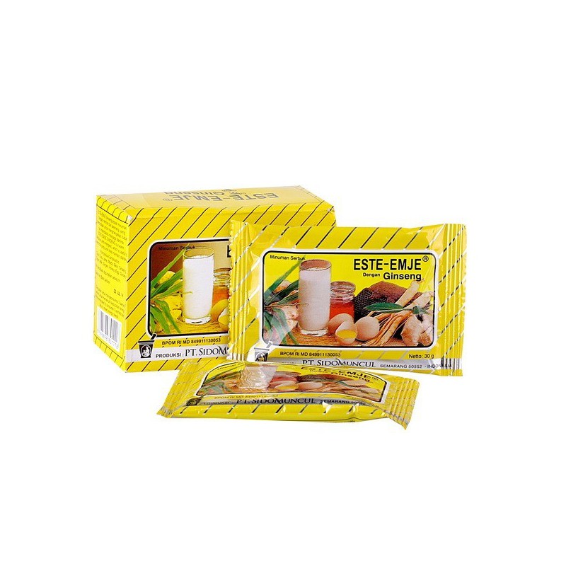 

Esteemje Sidomuncul Susu dengan Ginseng 30gr x 4sachet