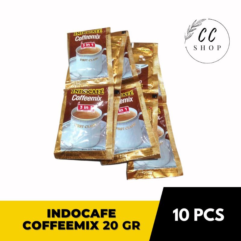 

Indocafe Coffemix 3in1 Renceng 20g isi 10 sachet