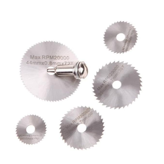 5pcs Circular Saw Blade Mata Gergaji Mini + As inovvt90 Segera Beli