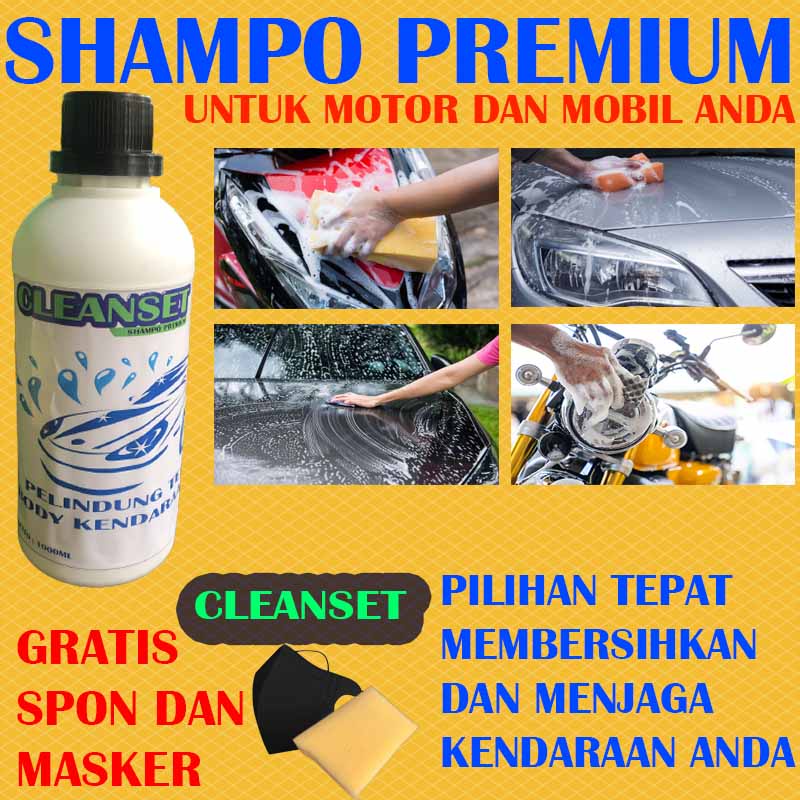 sampo mobil sampo motor sabun mobil/motor