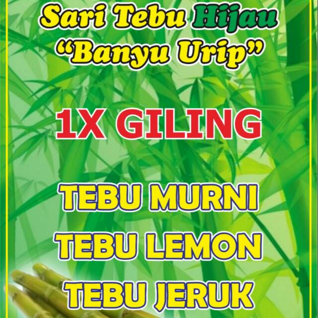 

Sari Tebu Murni Banyu Urip