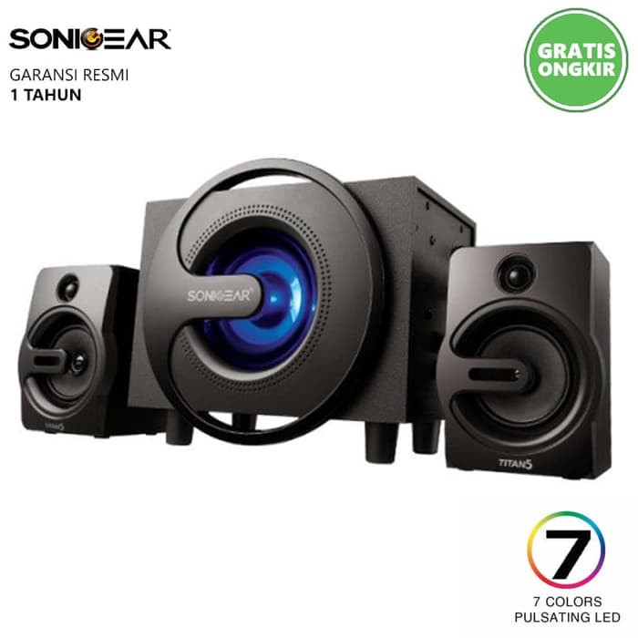 Speaker Sonicgear Titan  5 BTMI Sonic Gear Aktif Bluetooth USB Radio