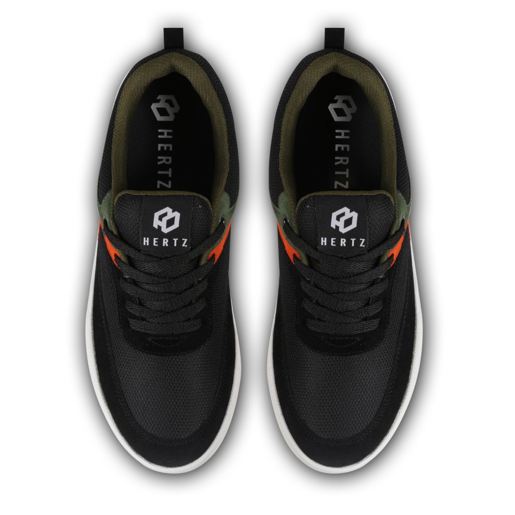Sepatu Sneakers Pria H 3424 Brand Hertz Sepatu Kets Kuliah Sekolah Kerja Jalan Murah Berkualitas