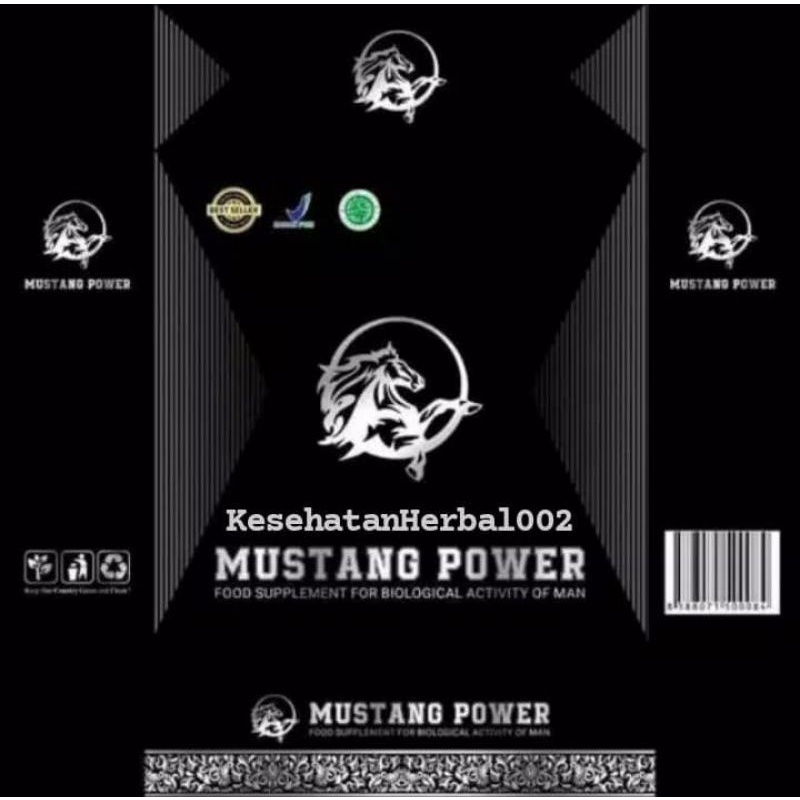 MUSTANG POWER - Pembesar - Panjang & Tahan lama Alat Vit*l Pria - 100% ORIGINAL - PERMANENT -